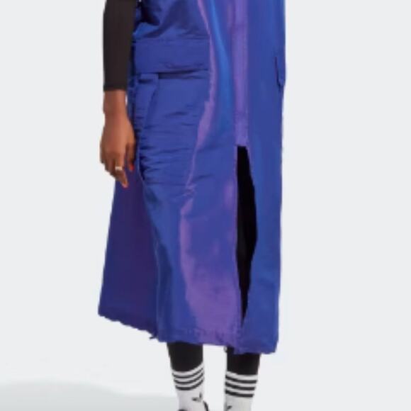 adidas Always Original Windbreaker Purple L - Picture 8 of 11